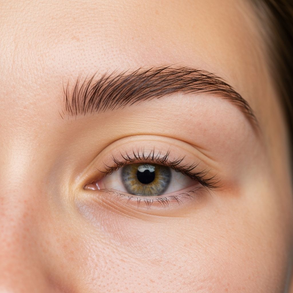 Înainte - Microblading sprâncene